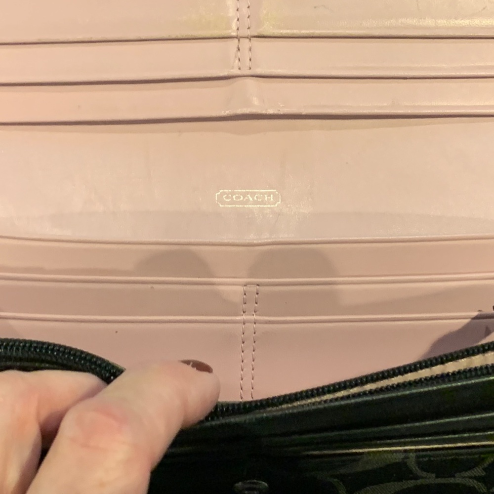 Coach Black Multi Section Wallet - image 3